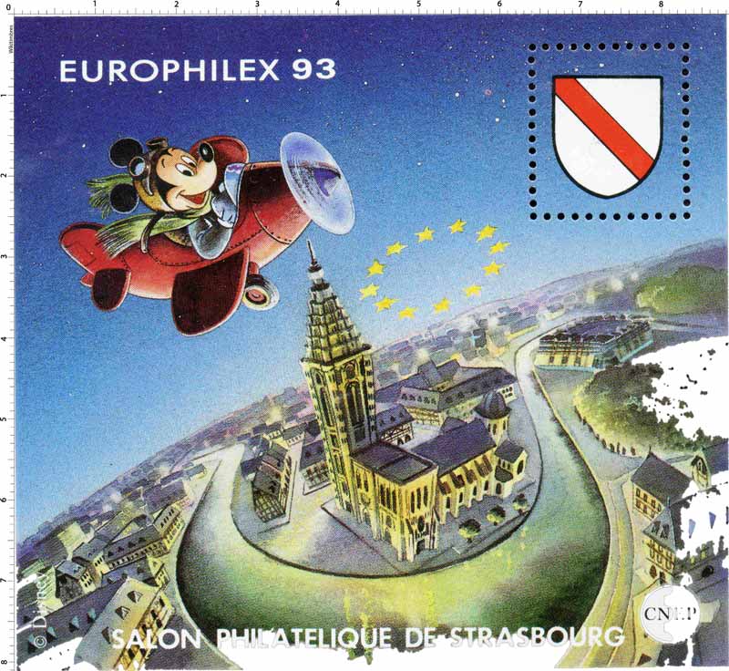 93 Europhilex Salon philatélique de Strasbourg CNEP