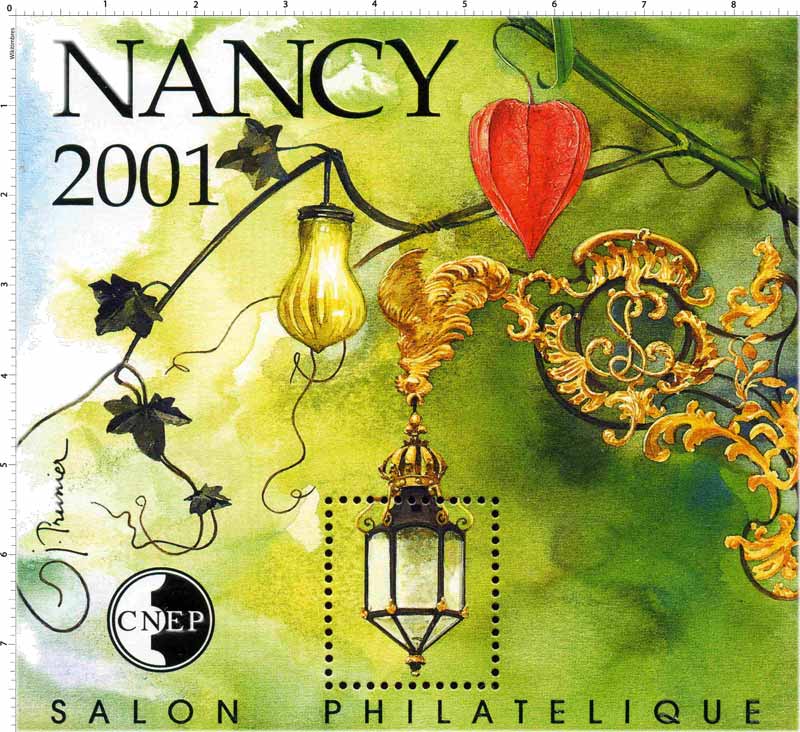 2001 Salon philatélique Nancy CNEP