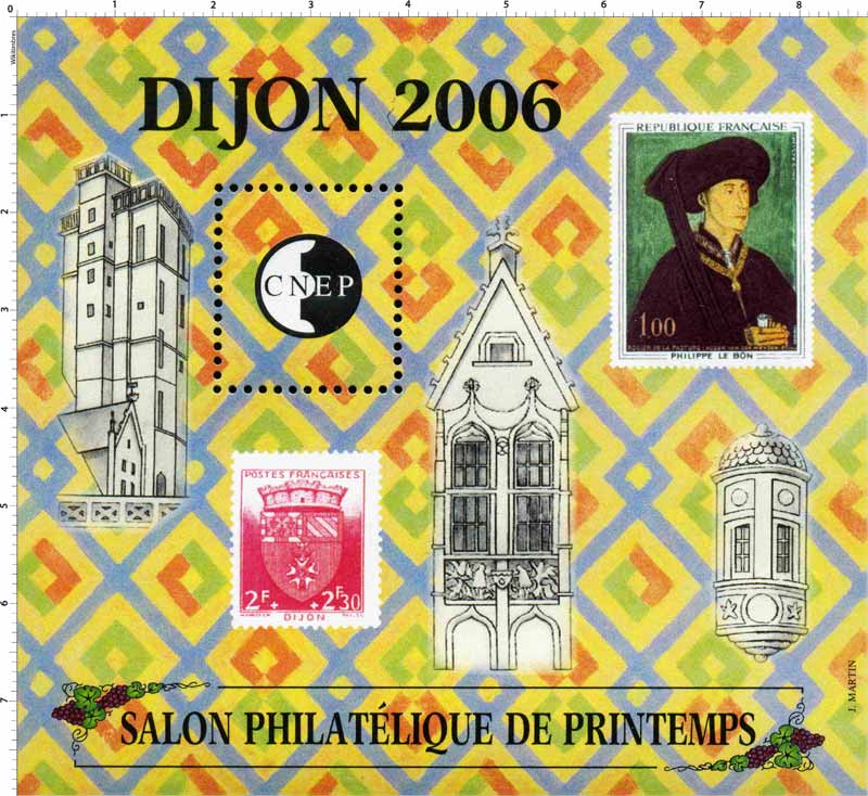 2006 Salon philatélique de printemps Dijon CNEP
