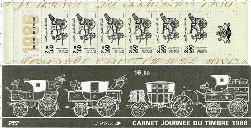 1986 JOURNÉE DU TIMBRE