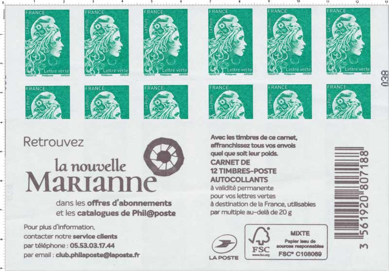2018 LA NOUVELLE MARIANNE