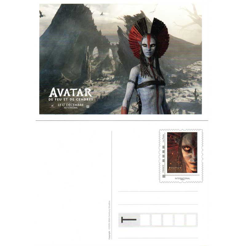 2026 #NFTimbre6.3– AVATAR - de feu et de cendres