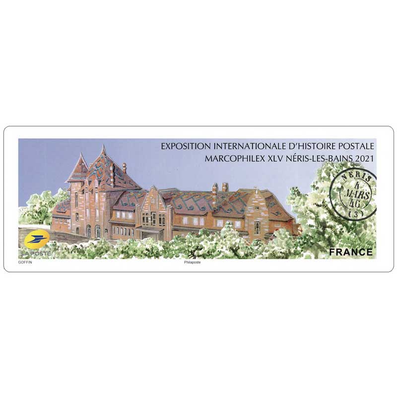 2021 Exposition internationale d'histoire postale - Marcophilex XLV Néris-Les-Bains