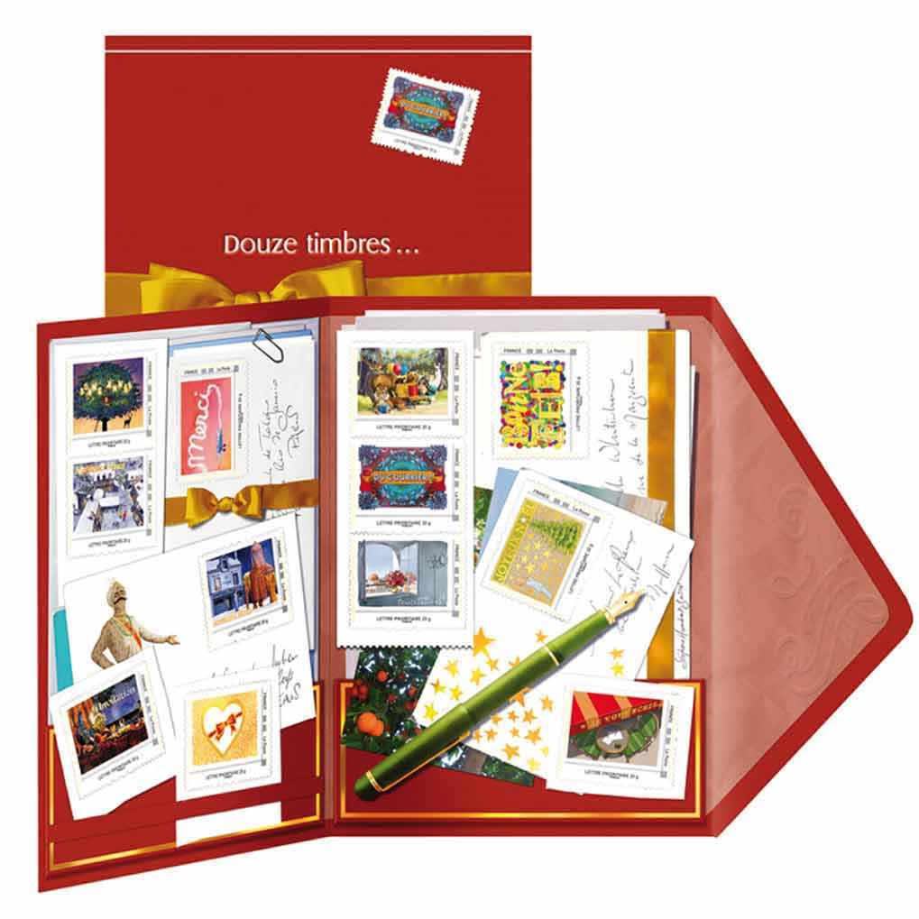 2013 Collector douze timbres et mille raisons d'écrire !