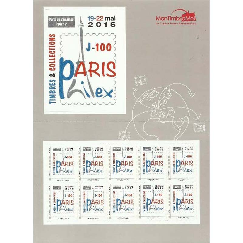 2016 Timbres & collection Paris Philex J-100 19-22 mai 2016