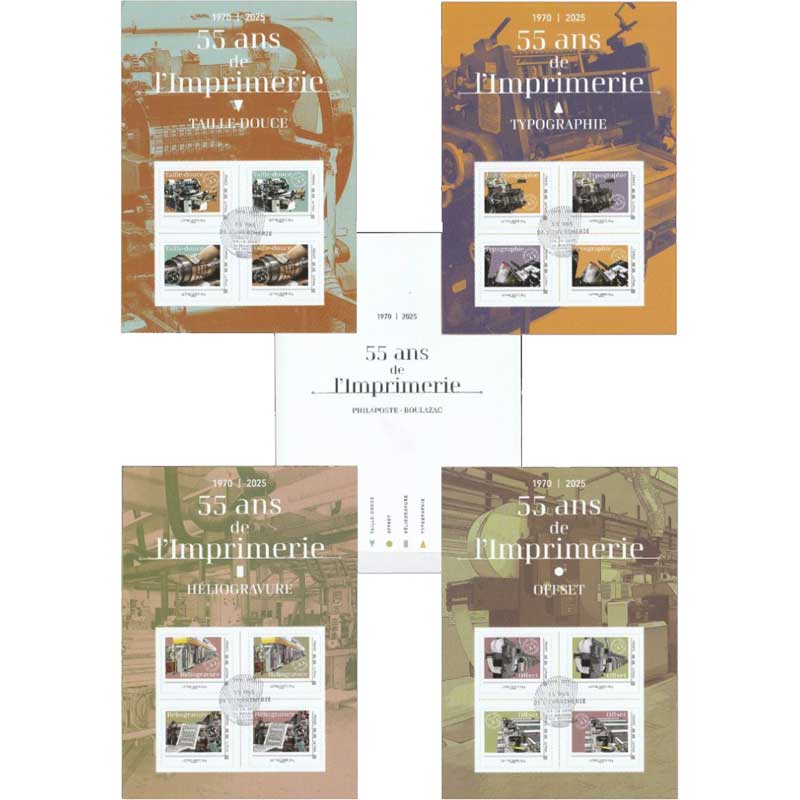 2025 55 ANS DE L’IMPRIMERIE 1970-2025 - Le Pack