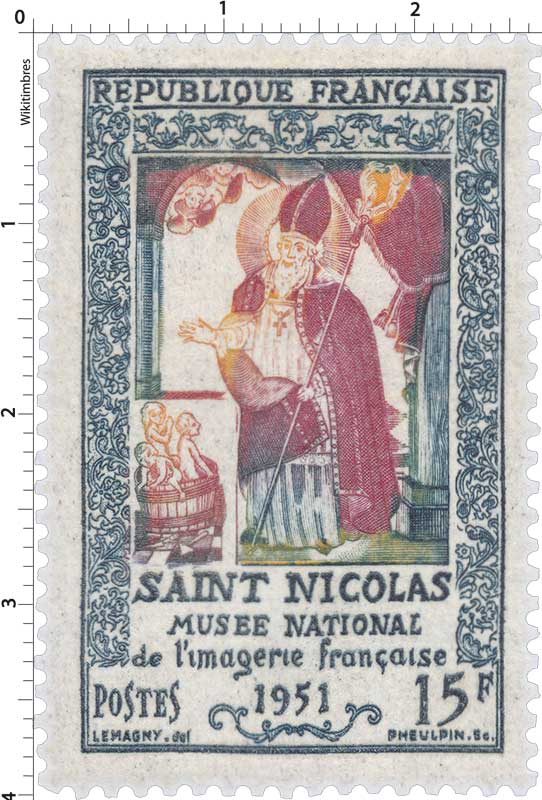 SAINT NICOLAS MUSÉE NATIONAL de l'imagerie française 1951