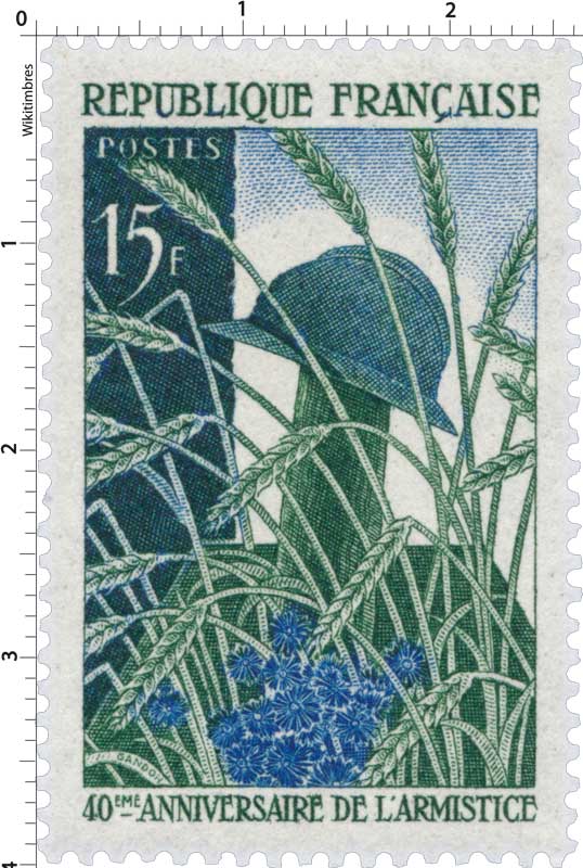 40ÈME ANNIVERSAIRE DE L'ARMISTICE