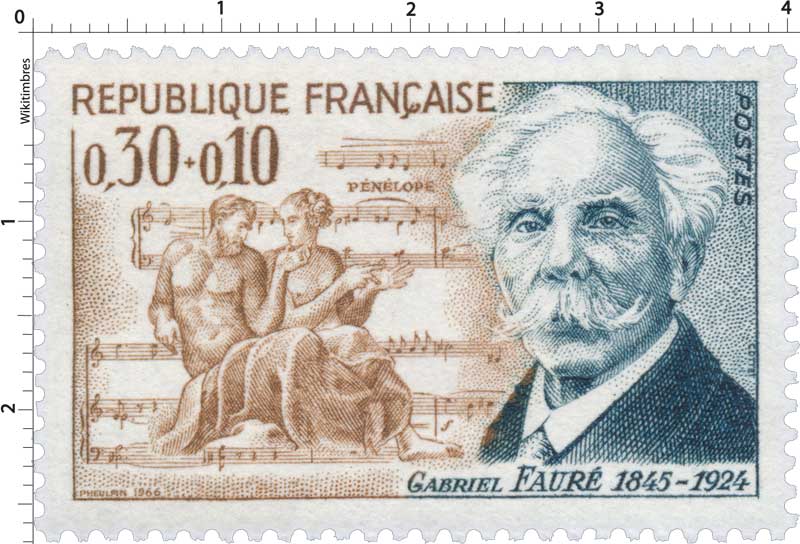 1966 GABRIEL FAURÉ 1845-1924