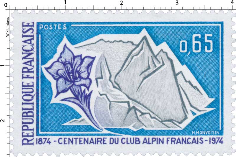 CENTENAIRE DU CLUB ALPIN FRANÇAIS 1874-1974