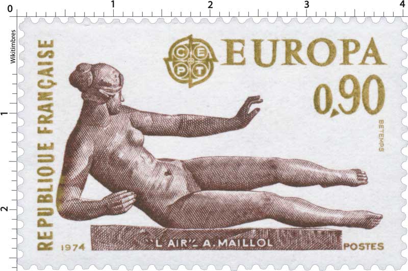 1974 EUROPA L'AIR- A. MAILLOL