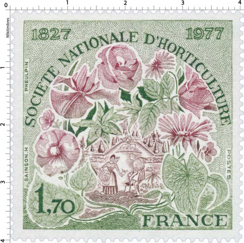SOCIÉTÉ NATIONALE D'HORTICULTURE 1827-1977