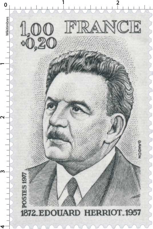 1977 ÉDOUARD HERRIOT 1872-1957