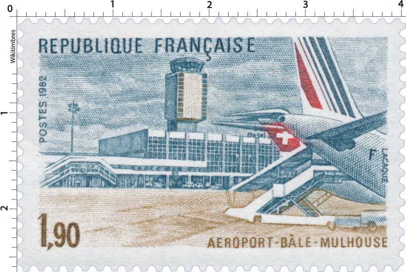 1982 AÉROPORT - BÂLE - MULHOUSE