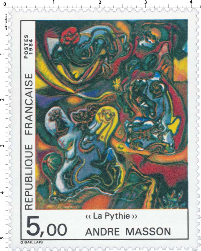 1984 La Pythie ANDRÉ MASSON