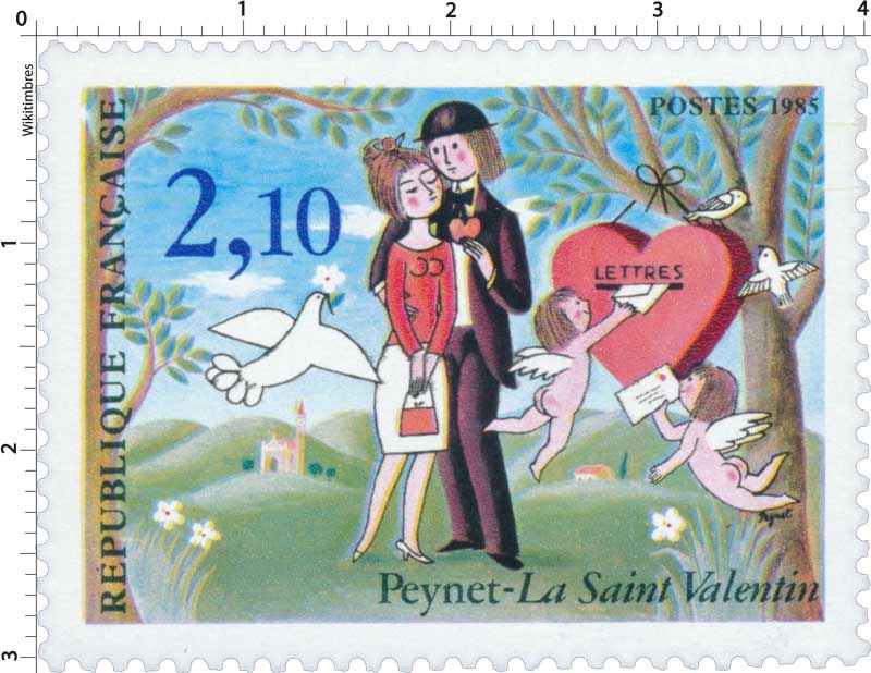 1985 Peynet - La Saint Valentin