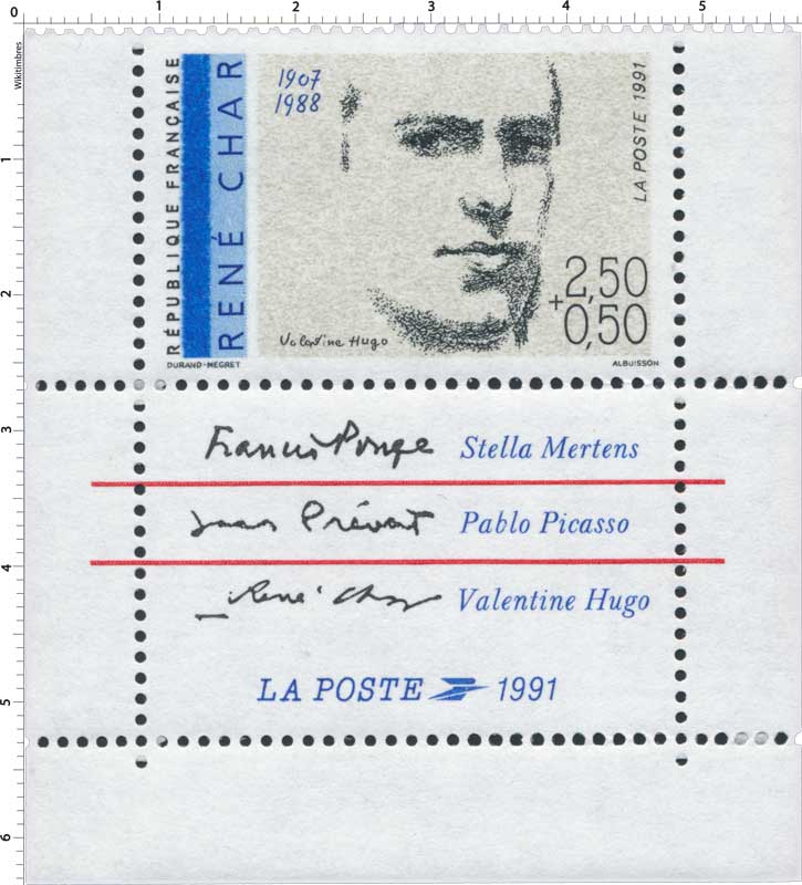 1991 RENÉ CHAR 1907-1988