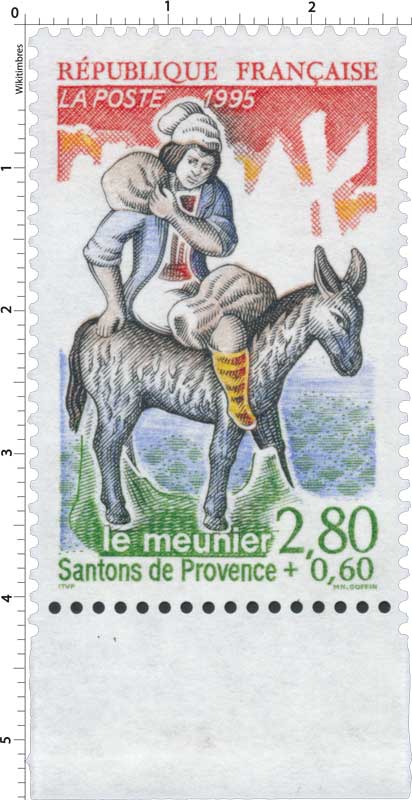 1995 Santons de Provence le meunier