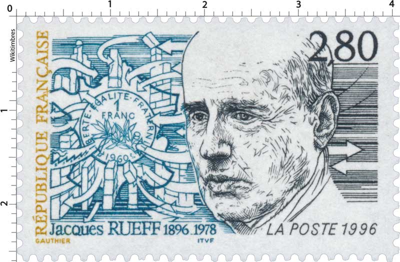 1996 Jacques RUEFF 1896-1978