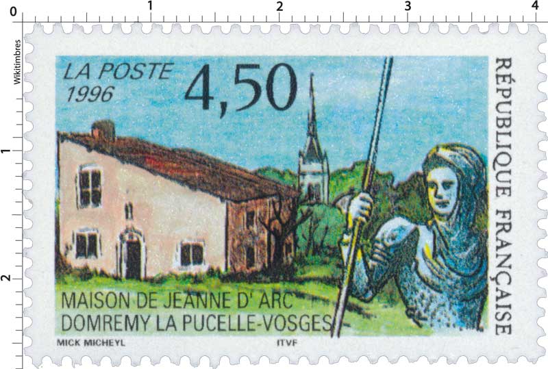 1996 MAISON DE JEANNE D'ARC DOMRÉMY LA PUCELLE - VOSGES