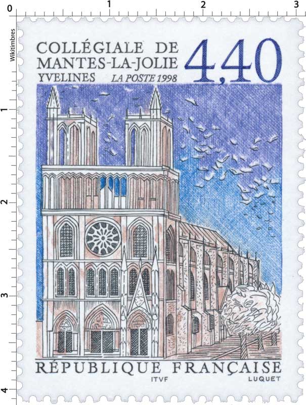 1998 COLLÉGIALE DE MANTES-LA-JOLIE YVELINES