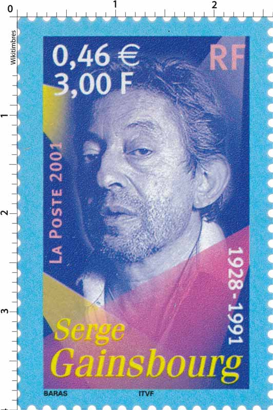 2001 Serge Gainsbourg 1928-1991