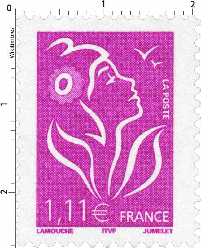 Sans légende particulière - type Marianne de Lamouche