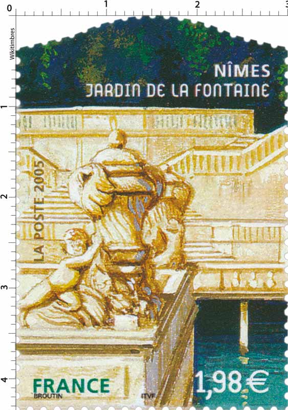 2005 NÎMES JARDIN DE LA FONTAINE