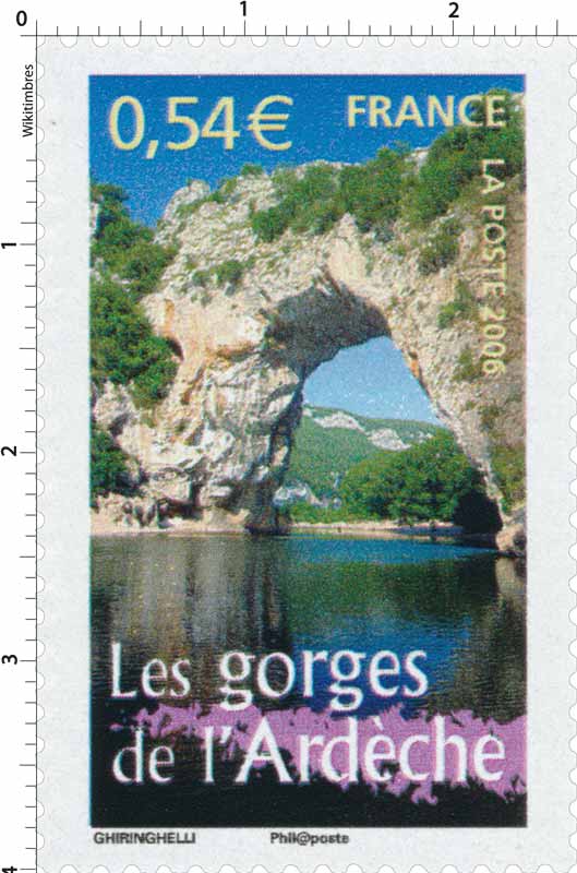 2006 Les gorges de l'Ardèche