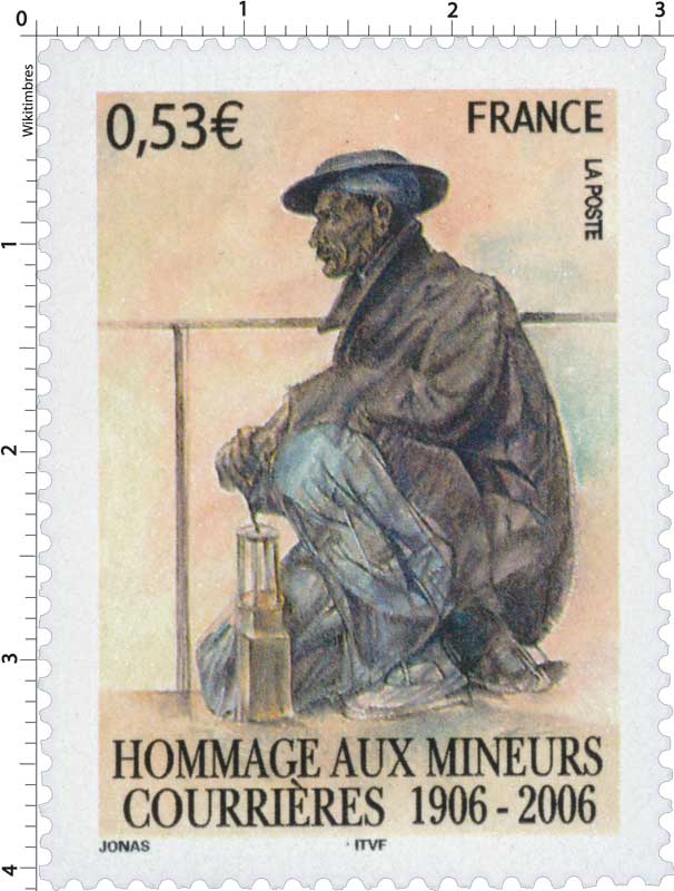 HOMMAGE AUX MINEURS COURRIERES 1906-2006