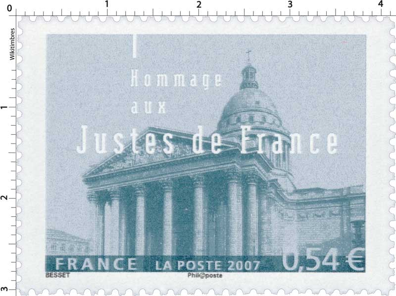 2007 Hommage aux Justes de France