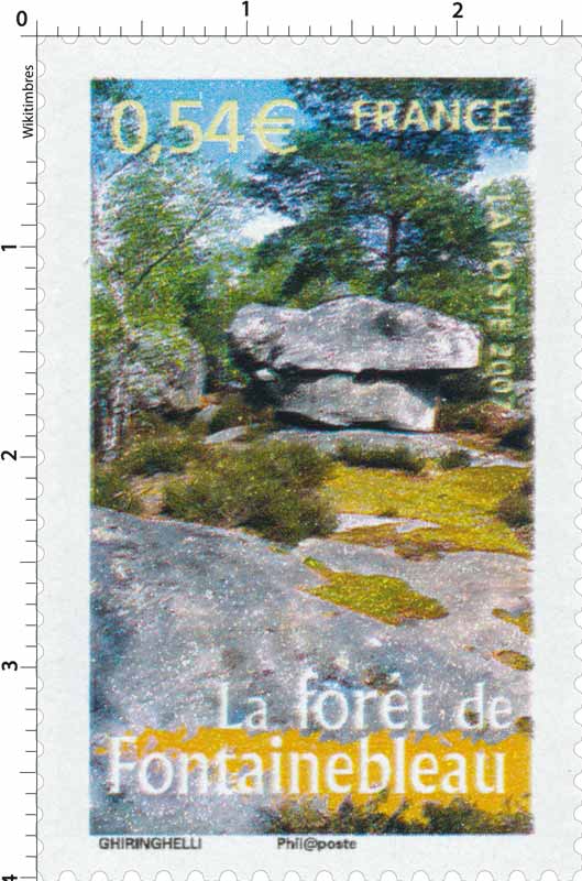 2007 La forêt de Fontainebleau