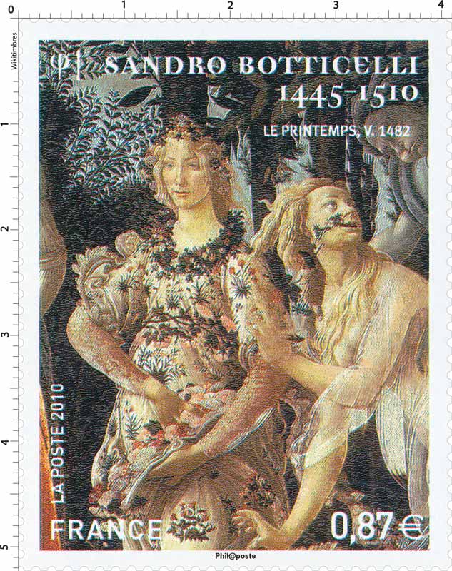 2010 Sandro Botticelli 1445 – 1510. Le Printemps, v. 1482