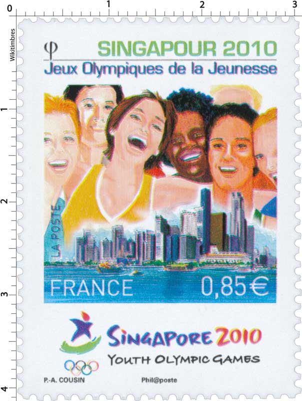 2010 Singapour - Jeux Olympiques de la Jeunesse YOUTH OLYMPIC GAMES