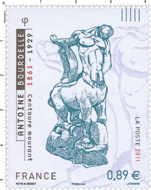 2011 Antoine BOURDELLE 1861-1929 centaure mourant