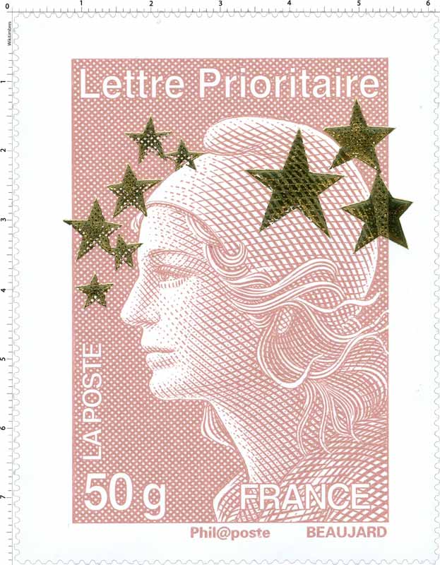 Sans légende particulière - type Marianne de Beaujard