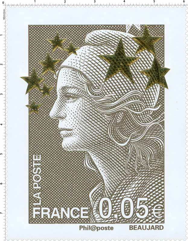 Sans légende particulière - type Marianne de Beaujard