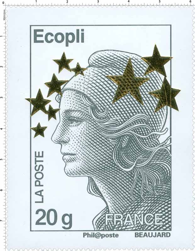 Sans légende particulière - type Marianne de Beaujard