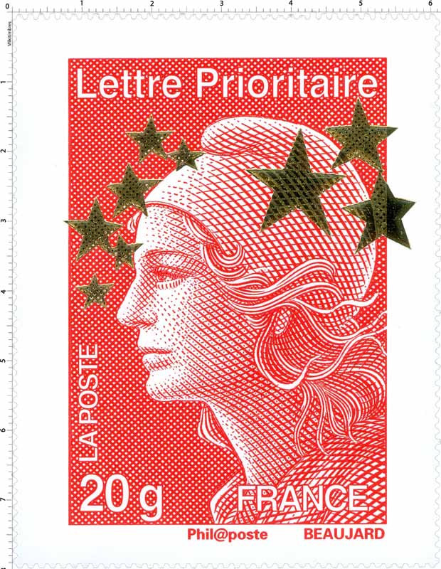 Sans légende particulière - type Marianne de Beaujard