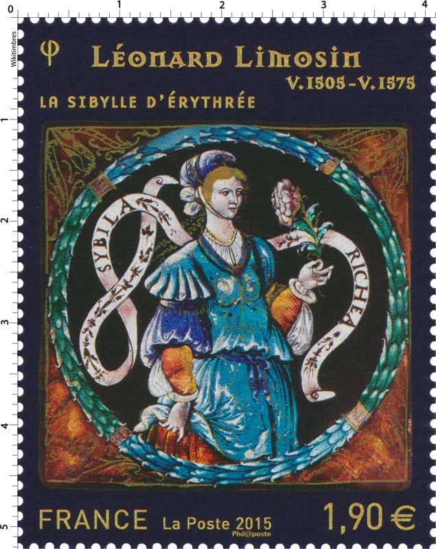 2015 La Sibylle d'Erythrée, Léonard LIMOSIN V.1505-V.1575