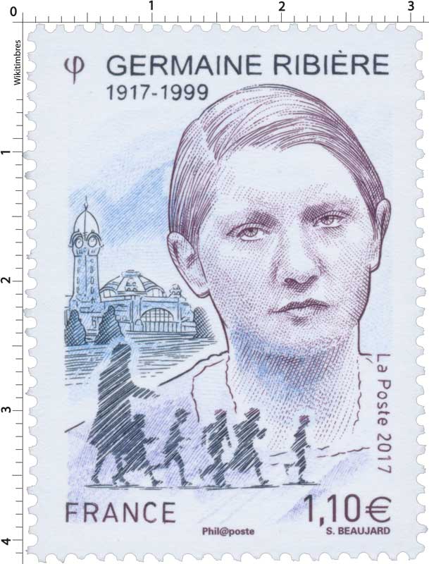 2017 Germaine Ribière 1917 - 1999