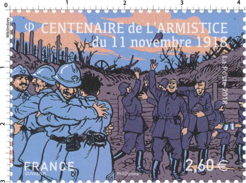 2018 Centenaire de l'armistice du 11 novembre 1918