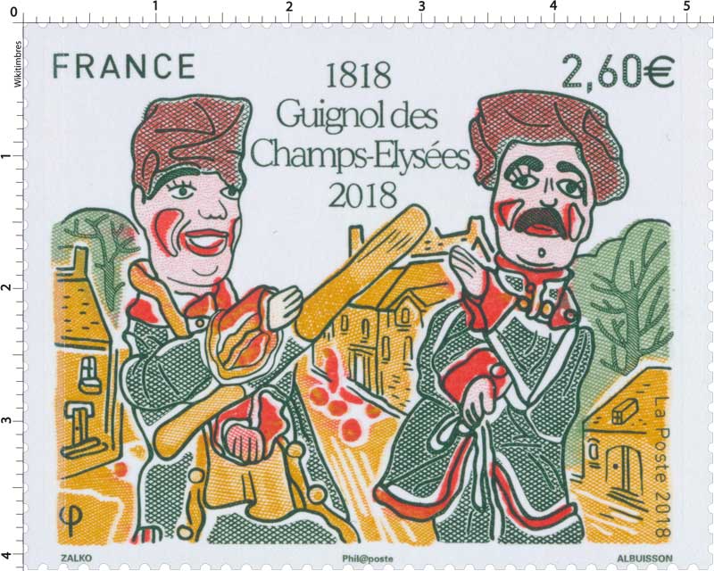 2018 BICENTENAIRE DE LA VENUE DU THÉÂTRE DE GUICNOL AUX CHAMPS-ELYSÉES