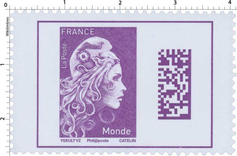 2018 Type Marianne l'engagée d'Yseult