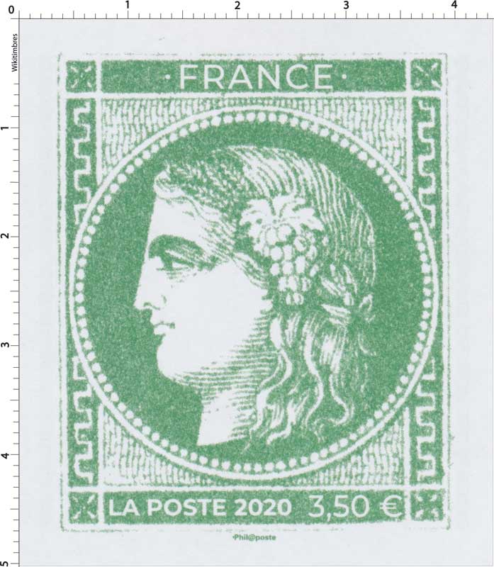 2020 Sans légende particulière - Type Cérès