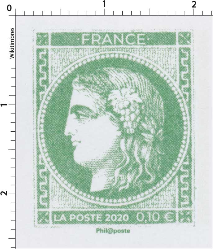 2020 Sans légende particulière - Type Cérès