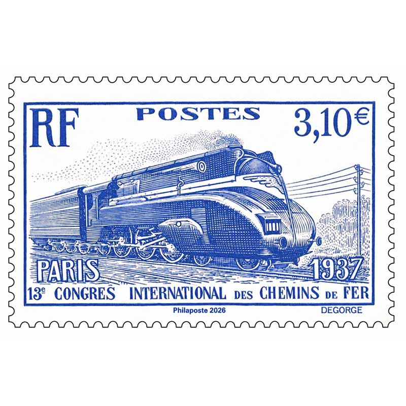 2026 13ème Congrès International des Chemins de Fer PARIS 1937