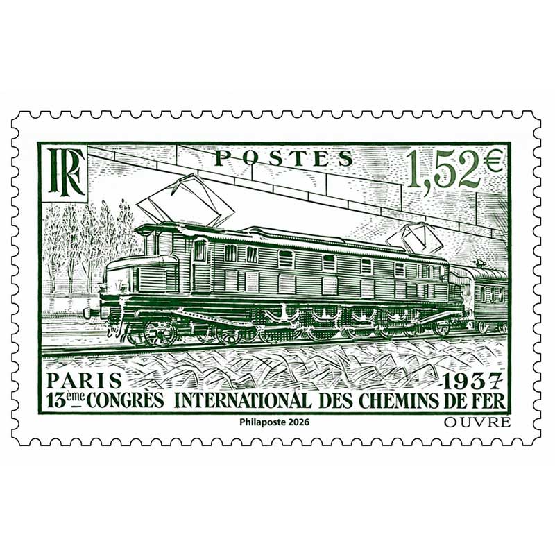 2026 13ème Congrès International des Chemins de Fer PARIS 1937