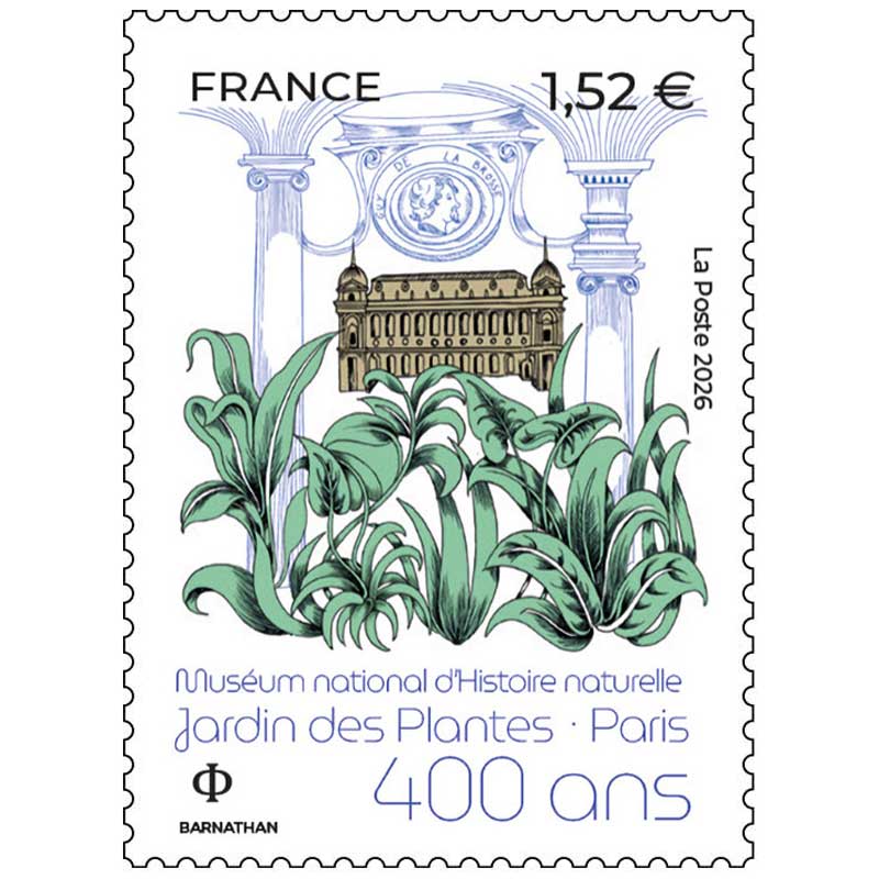 2026 MUSÉUM NATIONAL D’HISTOIRE NATURELLE JARDIN DES PLANTES PARIS 400 ANS