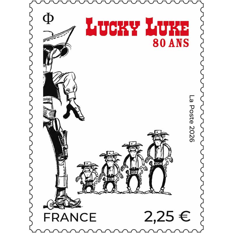 2026 LUCKY LUKE 80 ANS